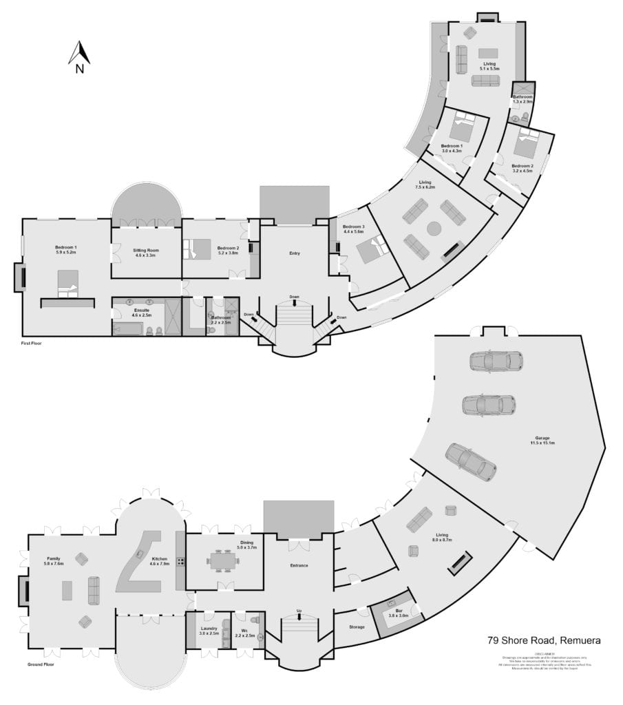 Floorplan 79 Shore Road, Remuera WALL REAL ESTATE