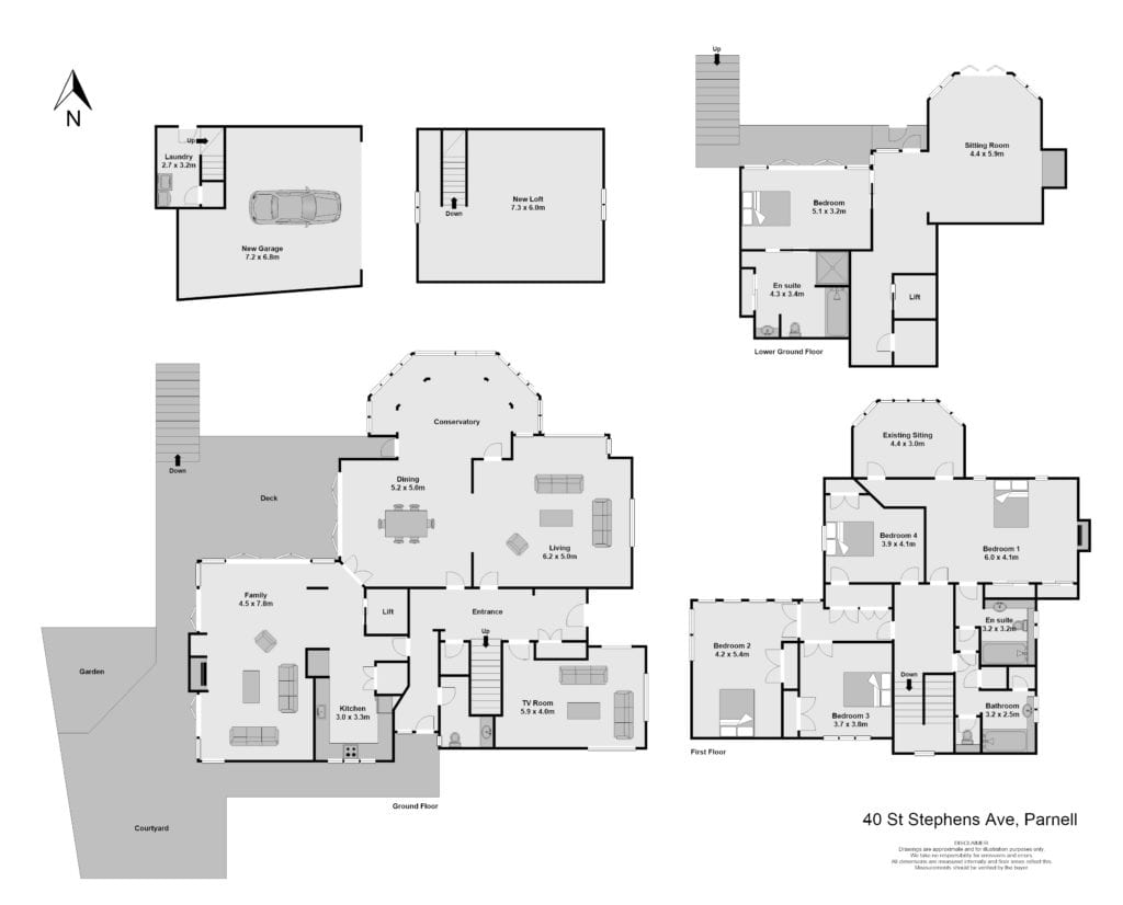 Floorplan 40 St Stephens Ave, Parnell WALL REAL ESTATE